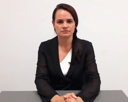 Готова принять ответственность и выступить в качестве национального лидера: обращение Тихановской