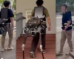 В Китае создали робота, который превращает человека в кентавра: зачем (фото)