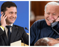 Байден провів телефонну розмову із Зеленським