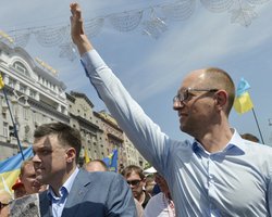 Яценюк: Празднование Крещения Руси не имело ничего общего с христианскими ценностями