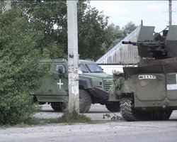 Канадский броневик Roshel Senator впервые замечен на поле боя у бойцов KRAKEN