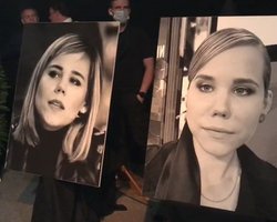 "Загинула на фронті": Кремль перетворив похорон Дугіної на пропагандистське шоу (відео)