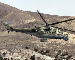 Как сбивали российский вертолет