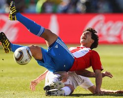 Сборная Парагвая одержала победу над Словакией