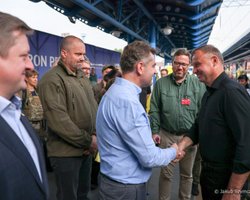 Президент Польши Анджей Дуда прибыл в Киев накануне Дня Независимости (видео)