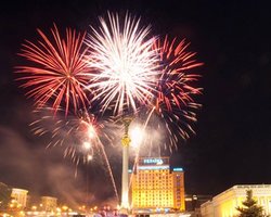 На Новый год на Майдане устроят лазерное 3-D-шоу и концерт звезд