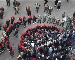 В Каире протестующие снова вышли на площадь Тахрир