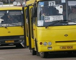 Маршруток в Киеве станет вдвое меньше