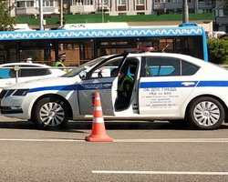 В Херсоне взорвали машину коллаборанта, перешедшего на работу в ГИБДД