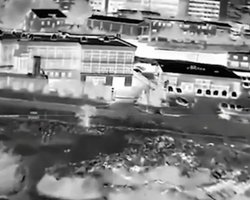 ВМС України показали кадри удару по "Алмаз-Антей" в Криму: летіли, не ховаючись (відео)