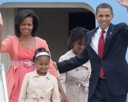 Обама отдохнет с семьей на побережье Мексиканского залива