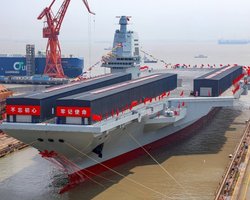Прямий виклик США: Китай представив суперавіаносець Fujian на 100 000 тонн (відео)