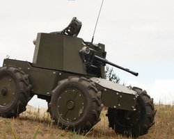 Український робот із кулеметом зачистив окоп ЗС РФ у Курській області, — Forbes (відео)