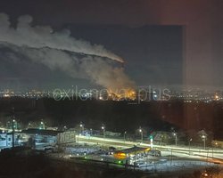 Россию атаковали неизвестные БпЛА: в результате удара в городе Орел вспыхнула ТЭЦ (видео)