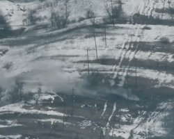 "Минус пехота противника": артиллеристы ВСУ взорвали россиян под Бахмутом (видео)