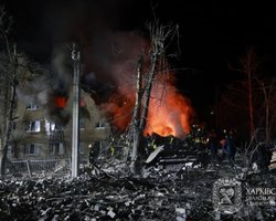ВС РФ ударили по многоэтажке в Харькове: среди погибших есть дети, продолжаются поисковые работы (фото)
