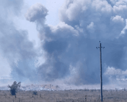 Аж вікна задрижали: жителів півночі Криму налякали гучні вибухи