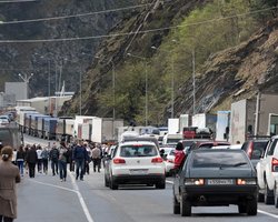 Посилають у військкомати: військові РФ не дають ухилянтам потрапити до Грузії (відео)