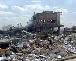 В Сирии утверждают, что разрушенный коалицией исследовательский центр занимался лекарствами от рака