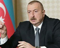 Сначала вывод войск Армении. Алиев выступил за урегулирование в Карабахе на основе резолюций СБ ООН