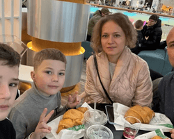 Украинская семья во второй раз переехала в Великобританию, спасаясь от войны (фото)