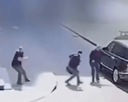 Замах на Сергія Стерненка: опубліковано відео нападу