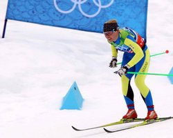 В соревнованиях по гигантскому слалому на Олимпиаде в Ванкувере украинка 44-я