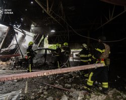 Удар "Іскандером" по Києву: росіяни знищили трансформаторну підстанцію (відео)