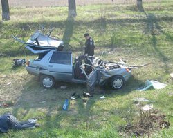 Лобовое столкновение в Черкасской области: трое погибших