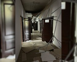 В результате удара ВС РФ пострадало здание "Черниговской политехники": ранены преподаватели (фото)