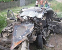 На трассе  КамАЗ выехал на встречную полосу. Есть раненые