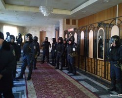 Протестующие беспрепятственно заняли Волынскую обладминистрацию