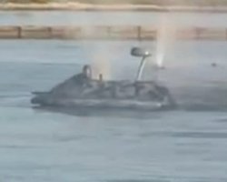 "Украина продолжает удивлять": в ходе атаки на Крым замечен новый морской дрон (фото)