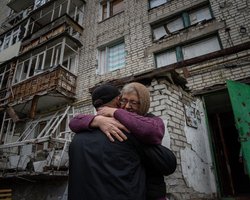 Почти вся Харьковская область освобождена: Зеленский показал, что оставили после себя войска РФ