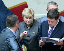 Москаль: Лукьянова уже в коалиции