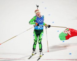 Белоруска Домрачева переписала историю Белых Олимпиад
