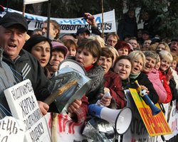 Недовольные предприниматели останутся под Радой до четверга