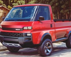 Мини-грузовик без лишнего: в Украине появился новый автомобильный проект BEEZY (фото)