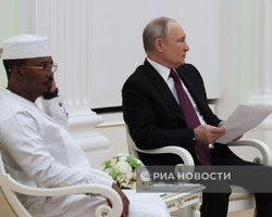 Президент Чаду висловив Путіну співчуття через падіння Іл-76 (відео)