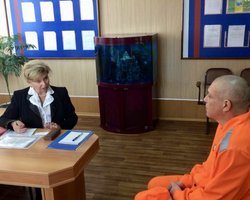 Российский омбудсмен посетила в тюрьме "украинского диверсанта" Штыбликова