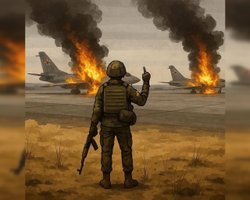 Оленья-Харбор: українці відреагували мемами на атаки по російських військових аеродромах