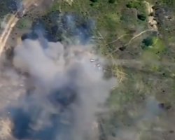 Горели ярко: бойцы ВСУ сожгли сразу три РСЗО "Град" россиян в Луганской области (видео)