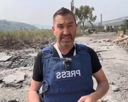 Пропагандист РФ потрапив під "ракету Ізраїлю" в Лівані: вдарила за 5 м (відео)