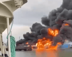 Знищено не лише пором "Конро Трейдер": наслідки атаки по порту "Кавказ" (супутникові знімки)