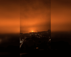 Массированная атака БПЛА на РФ: под удар попала железная дорога, в порту Туапсе вспыхнул пожар