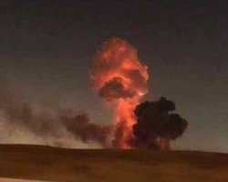 МВД, публикуя информацию о пожаре в Ичне, проиллюстрировало новость фото взрыва в Каире