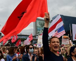 Netflix снимает в Киеве фильм о протестах в Беларуси