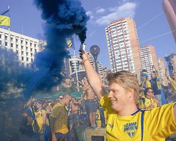 Здравствуйте спасибо. Иностранные фанаты о первых впечатлениях от Украины