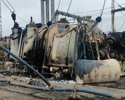 ВС РФ уничтожили энергообъект в Херсонской области, два региона остались без света (фото)