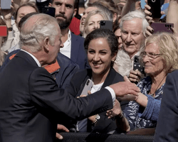 Новый король Великобритании пообщался с подданными у Букингемского дворца (фото, видео)